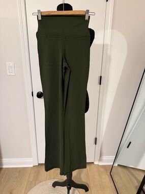Athleta Olive Flare High-Rise Pants